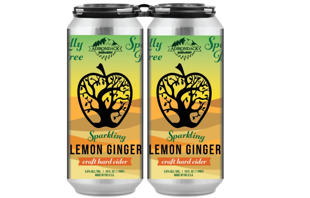 Lemon Ginger Sparkling Cider by Adirondack Brewery